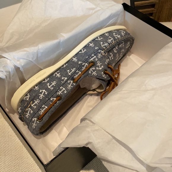 HOST PICK 🎉NWT sperry for jcrew denim anchor - Picture 9 of 12
